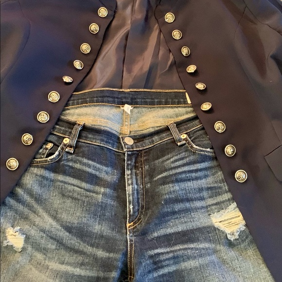 EUC💎 RAG & BONE Distressed Skinny Jeans size 30 in Sheffield - Picture 13 of 15